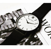 William Strouch Watch - CLASSIC WHITE + GREY STRAP