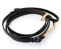 virginstone Bracelet - Hook Bracelet Black / Gold