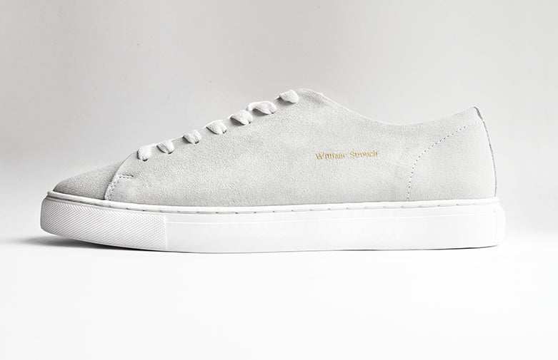 William Strouch Shoes - WHITE CLASSIC SNEAKER